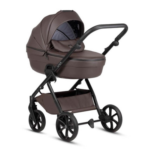 Универсальная коляска 2 в 1 Tutis Uno6 plus Leather Cioccolata